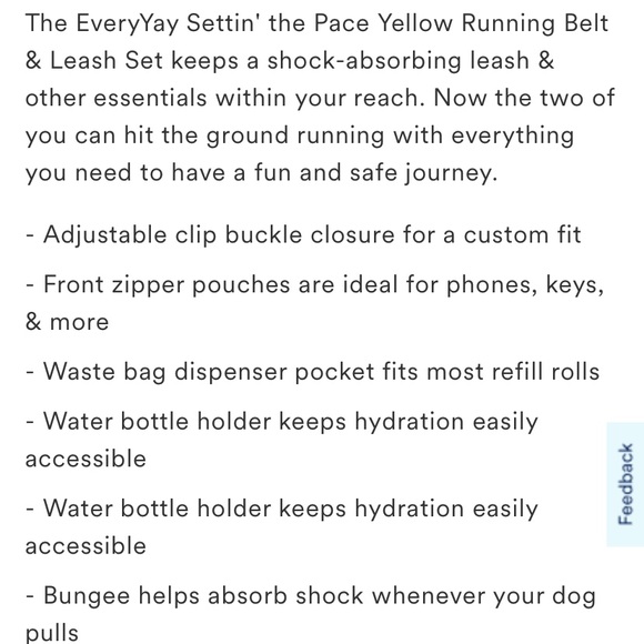 Dog Leash Running Belt - Picture 2 of 7